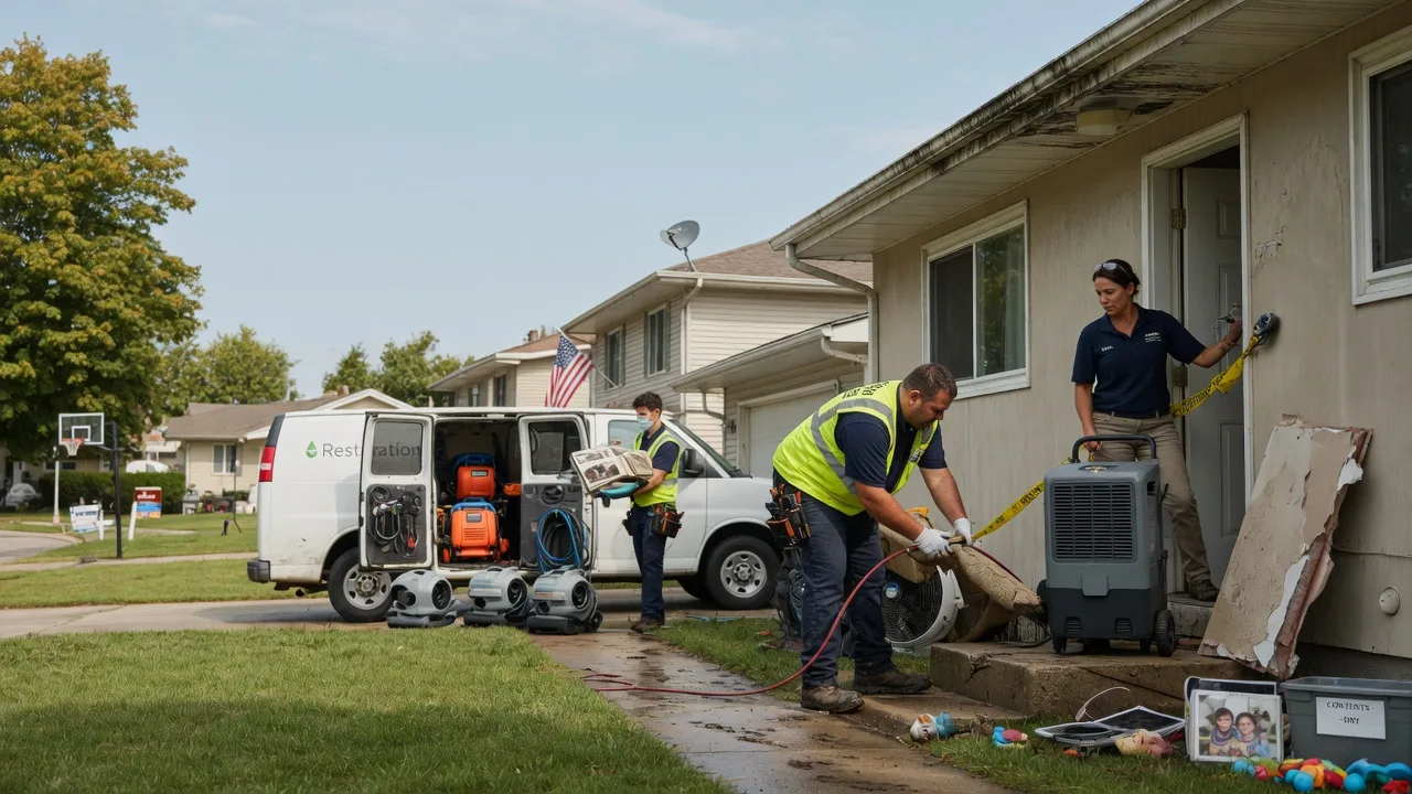 Water Damage Restoration in Dalzell, SC near me